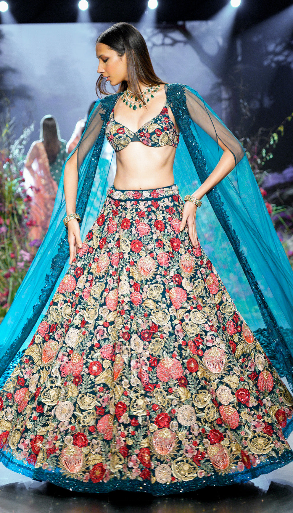 The Gardenia lehenga
