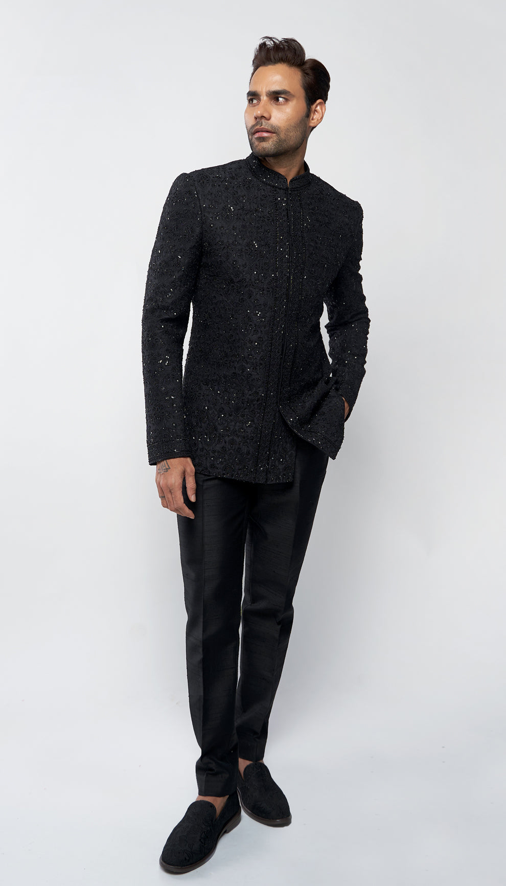 The classic bandhgala jacket