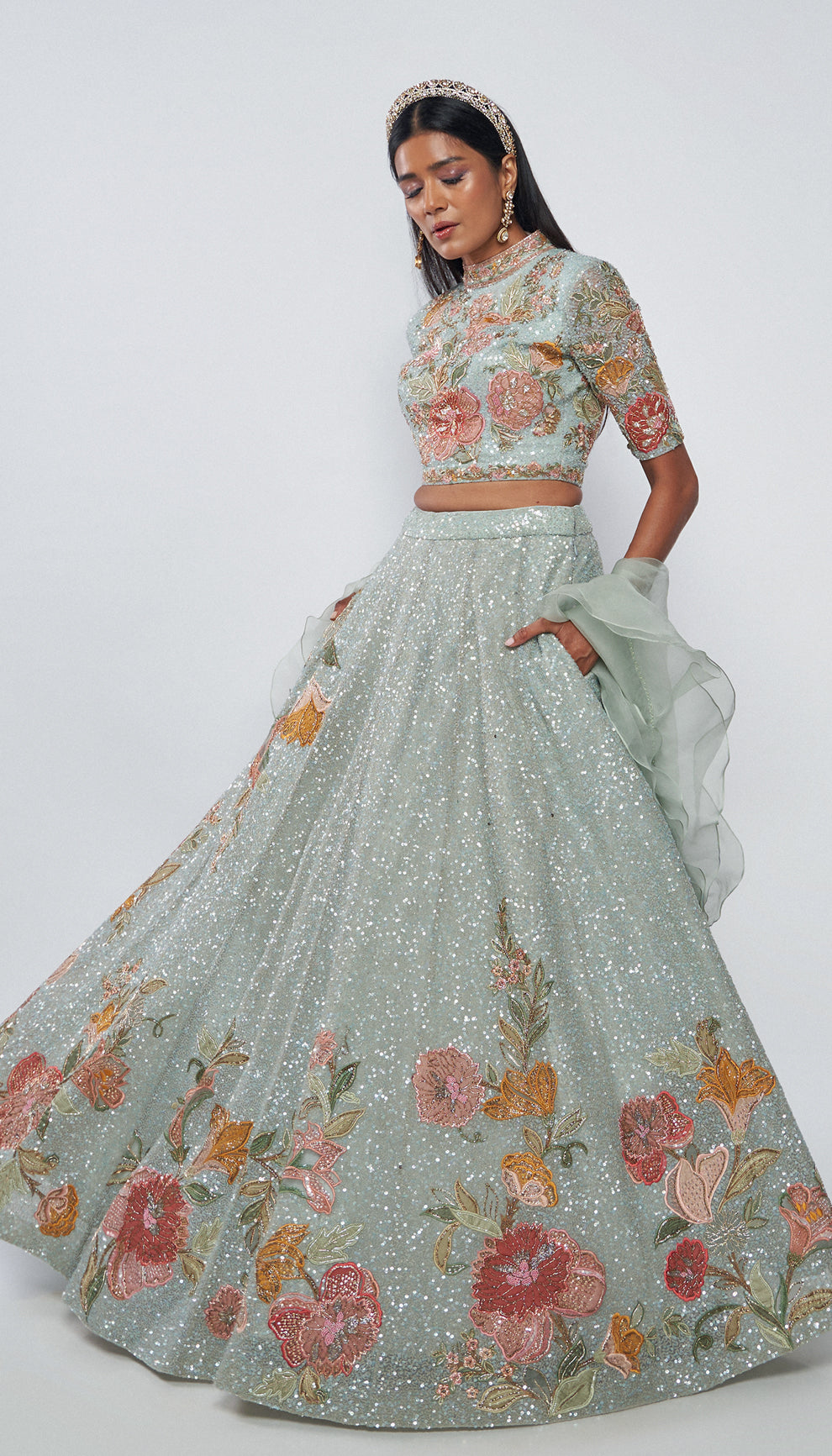 The Bloom Lehenga