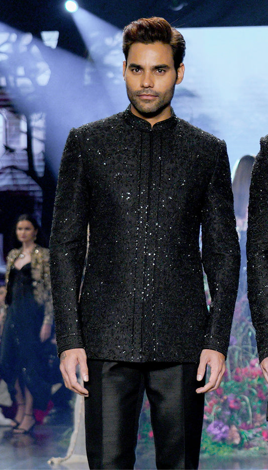 The classic bandhgala jacket
