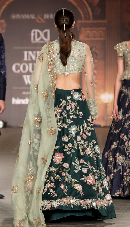 The Meenakari Lehenga