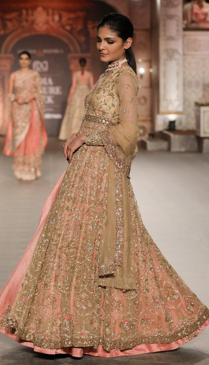 The Mogul Baroque Jacket Lehenga