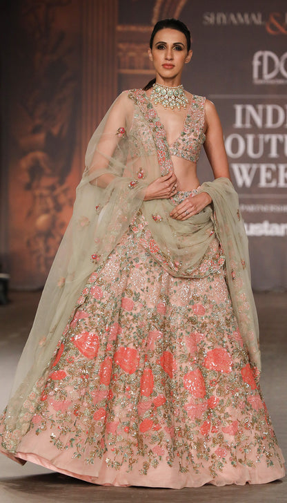 The Flower Bloom Lehenga