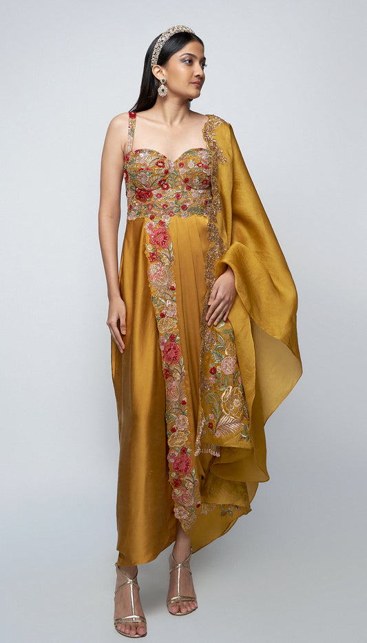 The Gardenia Cowl Dress