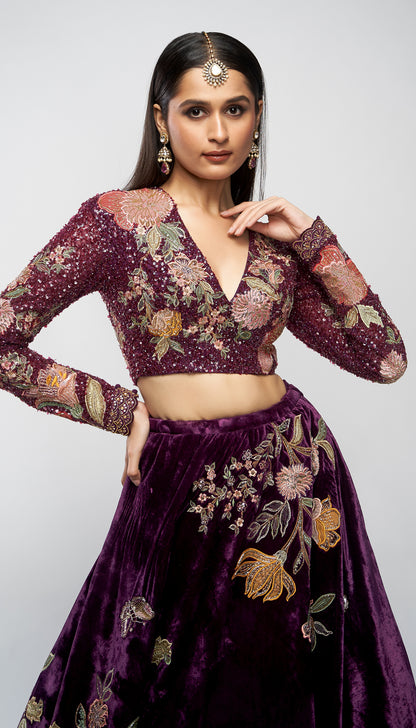 The Iris skirt