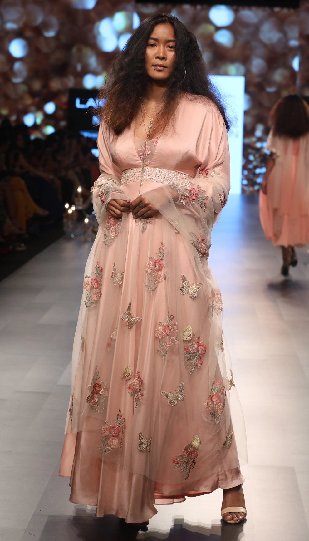 Pale Pink Habutai Silk Dress