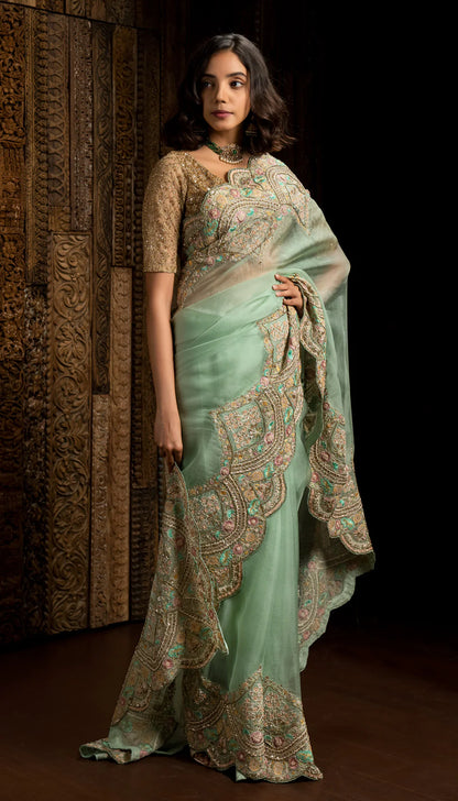 The Scallop Saree