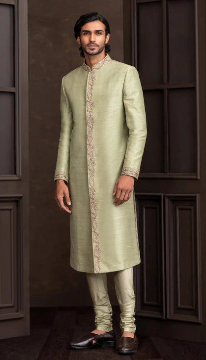 Mint Green Sherwani