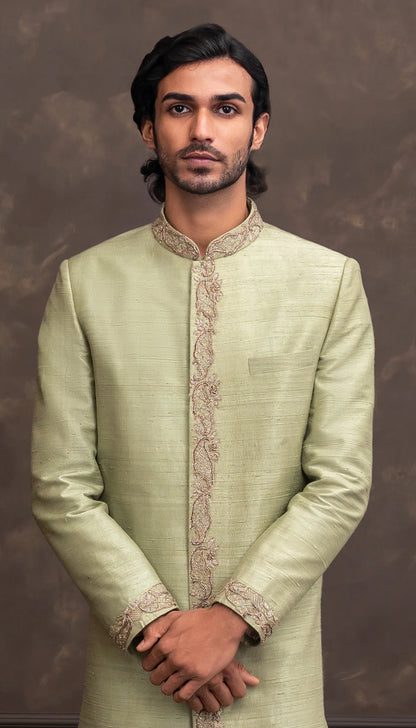 Mint Green Sherwani