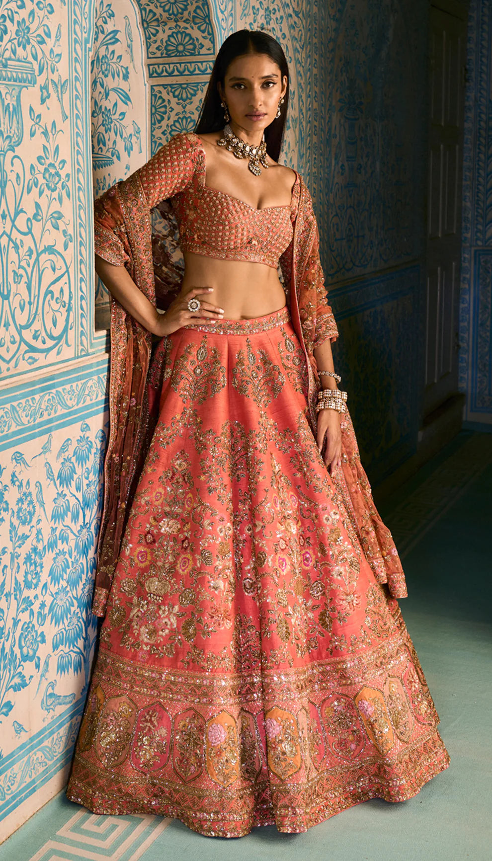 Jharokha Lehenga