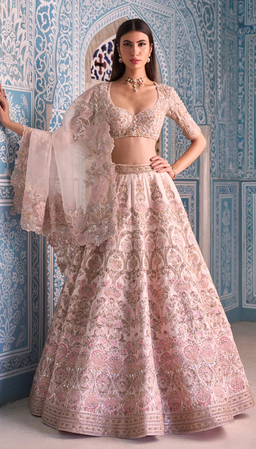 Floating Lotus Lehenga