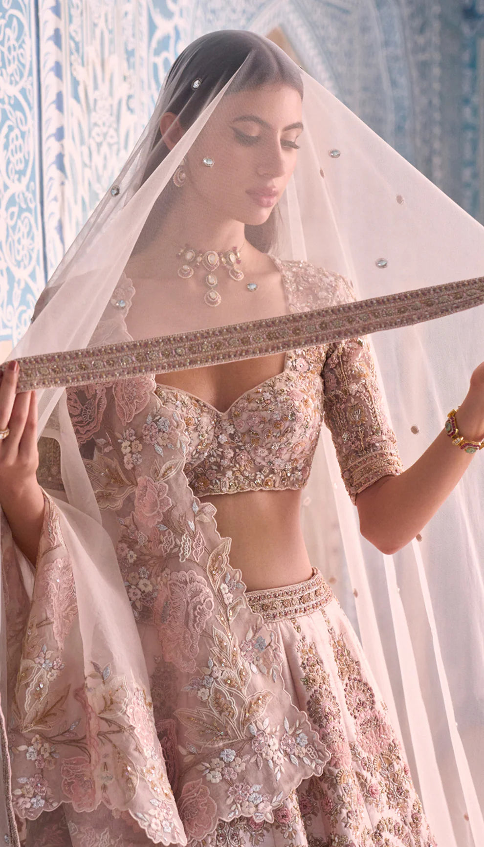 Floating Lotus Lehenga