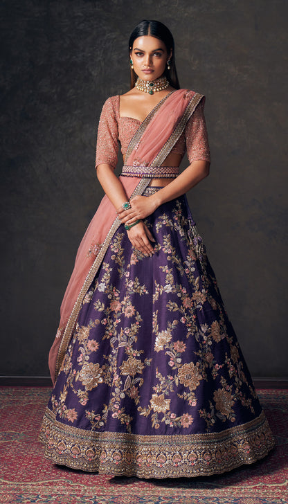 The Tropical Flower Lehenga