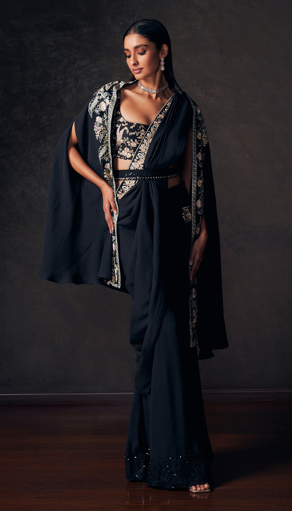 The Lantena Evening Saree