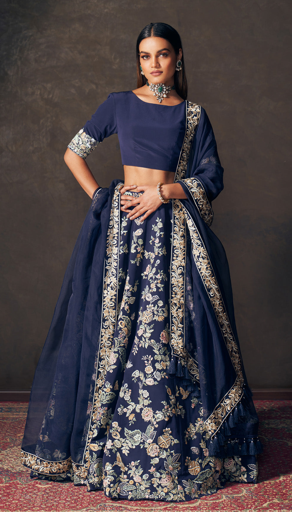 The Spring Bloom Lehenga