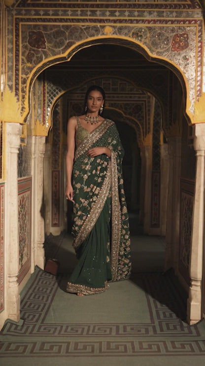Pichwai  Saree